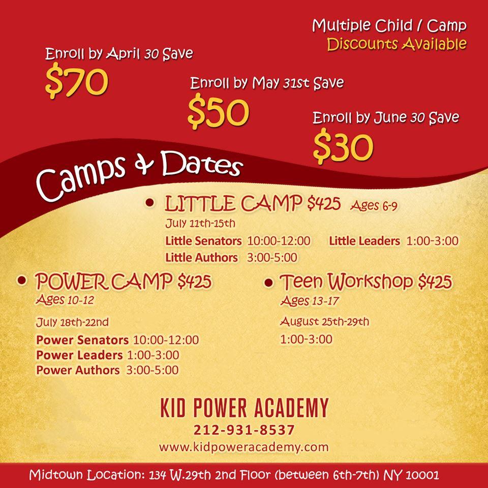 The Power Kid Summer Camps