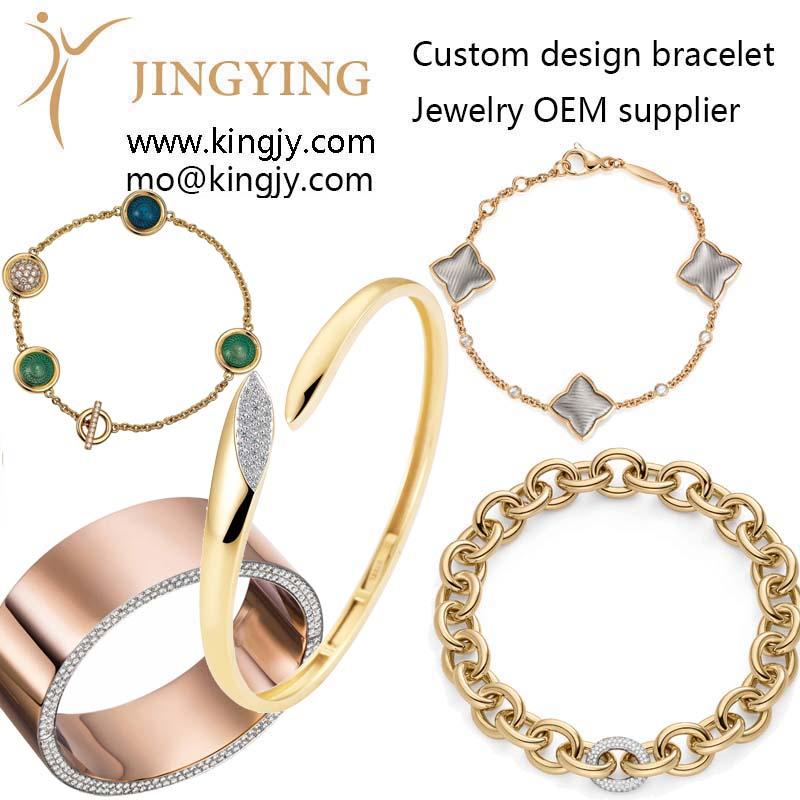 YINGJYING 925 silver manufacturer made design bracelet