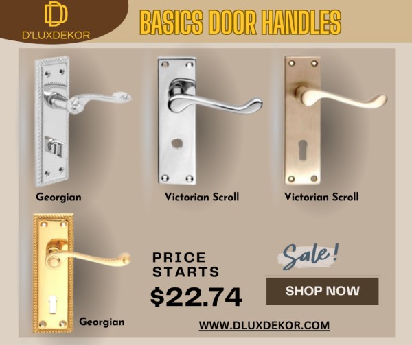 Basics Door Handles Collection - Dluxdekor