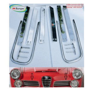 Alfa Romeo 2600 Touring Spider (1961-1968) side grill new